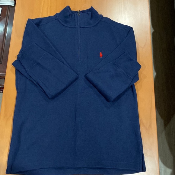 Polo Ralph Lauren sweater, Boys size 10-12, Dark Blue color, look like new - Picture 5 of 5